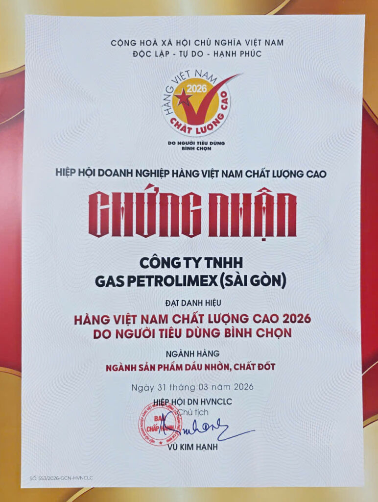 Chứng nhận HVNCLC 2026
